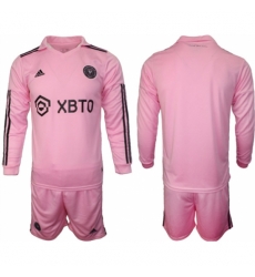 Men Inter Miami CF Blank 2023 24 Pink Home Soccer Jersey Suit Men Inter Miami CF Blank 2023 24 Pink Home Soccer Jersey Suit