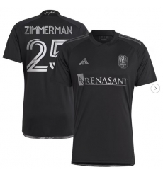 Mens Nashville SC Walker Zimmerman adidas Black 2023 Man In Black Kit Replica Player Jersey Mens Nashville SC Walker Zimmerman adidas Black 2023 Man In Black Kit Replica Player Jersey