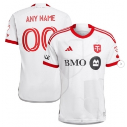Men's Toronto FC adidas White 2024 GTA Kit Authentic Custom Jersey