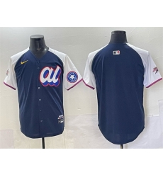 Men American League Houston Astros Blank Navy Alternate 2025 All Star Edition Limited Stitched Baseball Jersey Men American League Houston Astros Blank Navy Alternate 2025 All Star Edition Limited Stitched Baseball Jersey