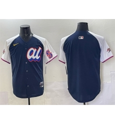 Men American League Tampa Bay Rays Team Big Logo Navy Alternate 2025 All Star Edition Limited Stitched Baseball Jersey Men American League Tampa Bay Rays Team Big Logo Navy Alternate 2025 All Star Edition Limited Stitched Baseball Jersey