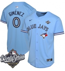 Men Toronto Blue Jays 0 Andres Gimenez Cool Base Stitched Baseball Jersey Light Blue Men Toronto Blue Jays 0 Andres Gimenez Cool Base Stitched Baseball Jersey Light Blue