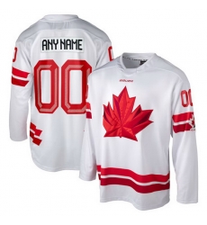 Men Canada Hockey Custom White 2026 Stitched Hockey Jersey Men Canada Hockey Custom White 2026 Stitched Hockey Jersey