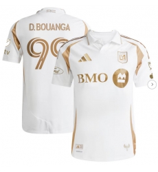 Mens LAFC Denis Bouanga adidas White 2025 Secondary Authentic Player Jersey Mens LAFC Denis Bouanga adidas White 2025 Secondary Authentic Player Jersey