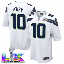 Men Women Youth Seattle Seahawks #10 Cooper Kupp 2025 2026 Super Bowl LX F U S E Stitched NFL Jersey White