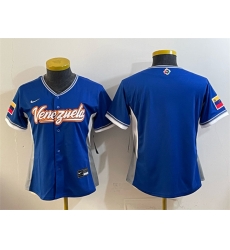 Youth Venezuela Baseball Blank Royal 2026 World Baseball Classic Road Stadium Stitched Baseball Jersey Youth Venezuela Baseball Blank Royal 2026 World Baseball Classic Road Stadium Stitched Baseball Jersey