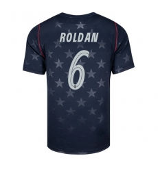 USA 2026 FIFA World Cup Soccer Star Stadium Jersey Set ( Have Shorts ) Cristian Roldan #6 USA 2026 FIFA World Cup Soccer Star Stadium Jersey Set ( Have Shorts ) Cristian Roldan #6