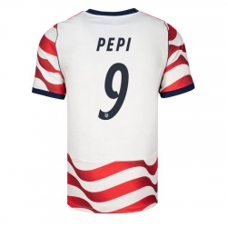 USA 2026 FIFA World Cup Soccer White Jersey Set ( Have Shorts ) Ricardo Pepi #9
