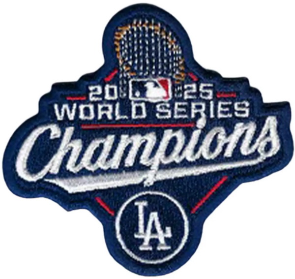 Men 2025 World Series Champions Patch Biaog