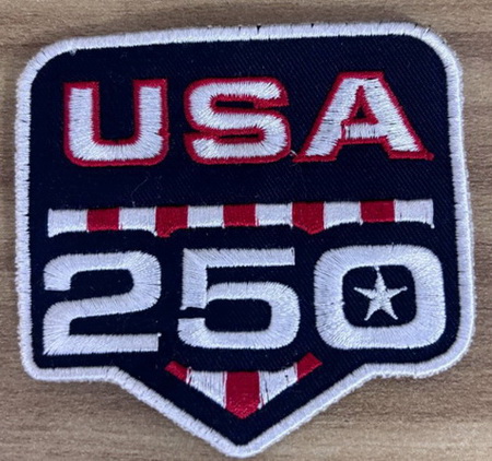 Men Tennessee Titans USA 250 Anniversary Patch Biaog